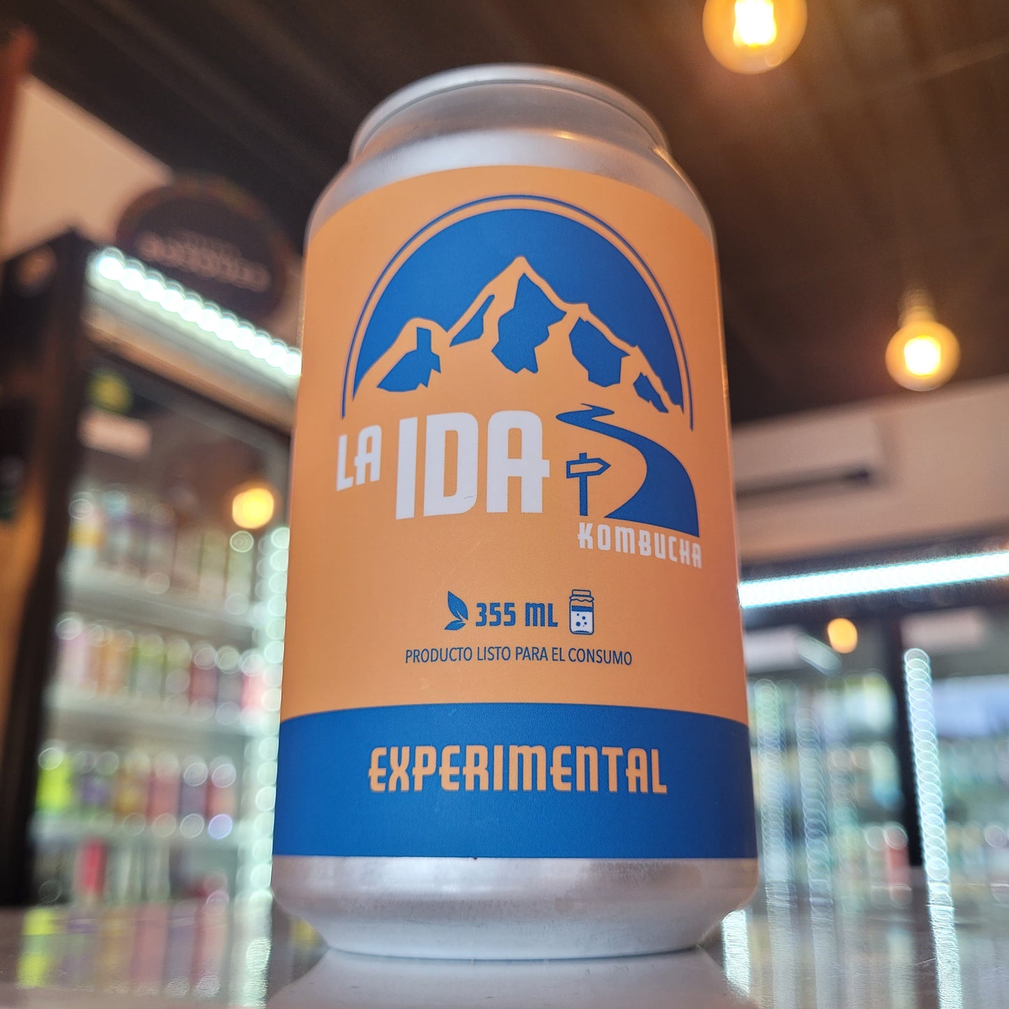 La Ida Kombucha Experimental Piña Albahaca 355ml