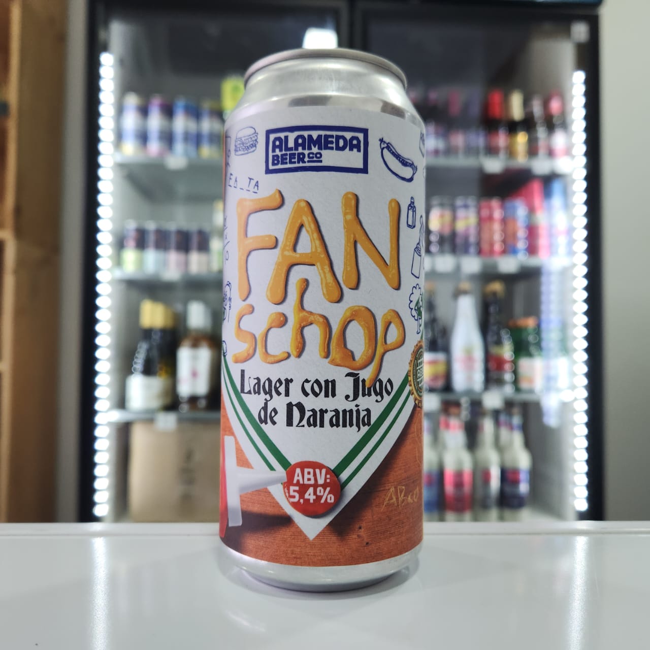 Fanschop Lager