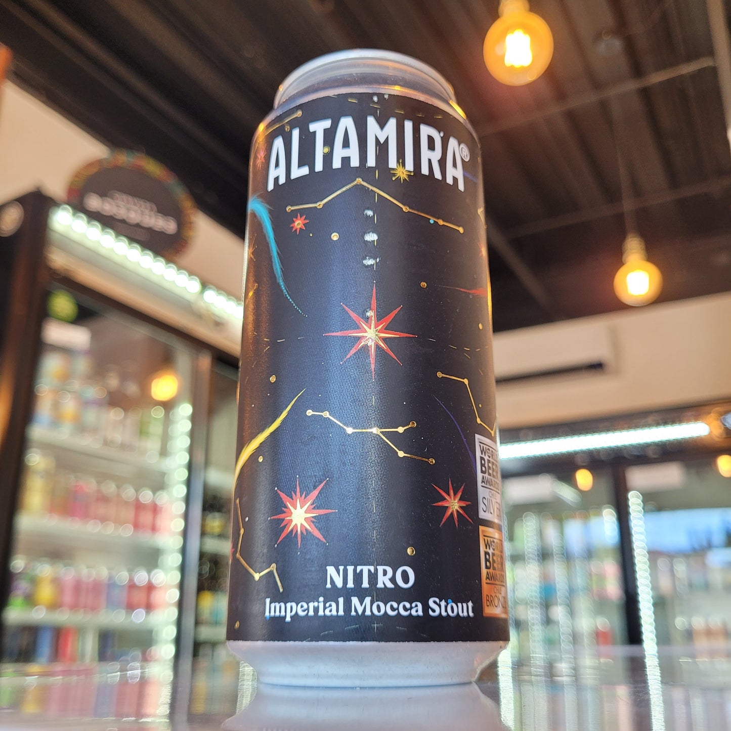 Foto de Altamira Nitro Imperial Mocca Stout 473ml - Cerveza Artesanal en Puerto Cervecero, Puerto Varas