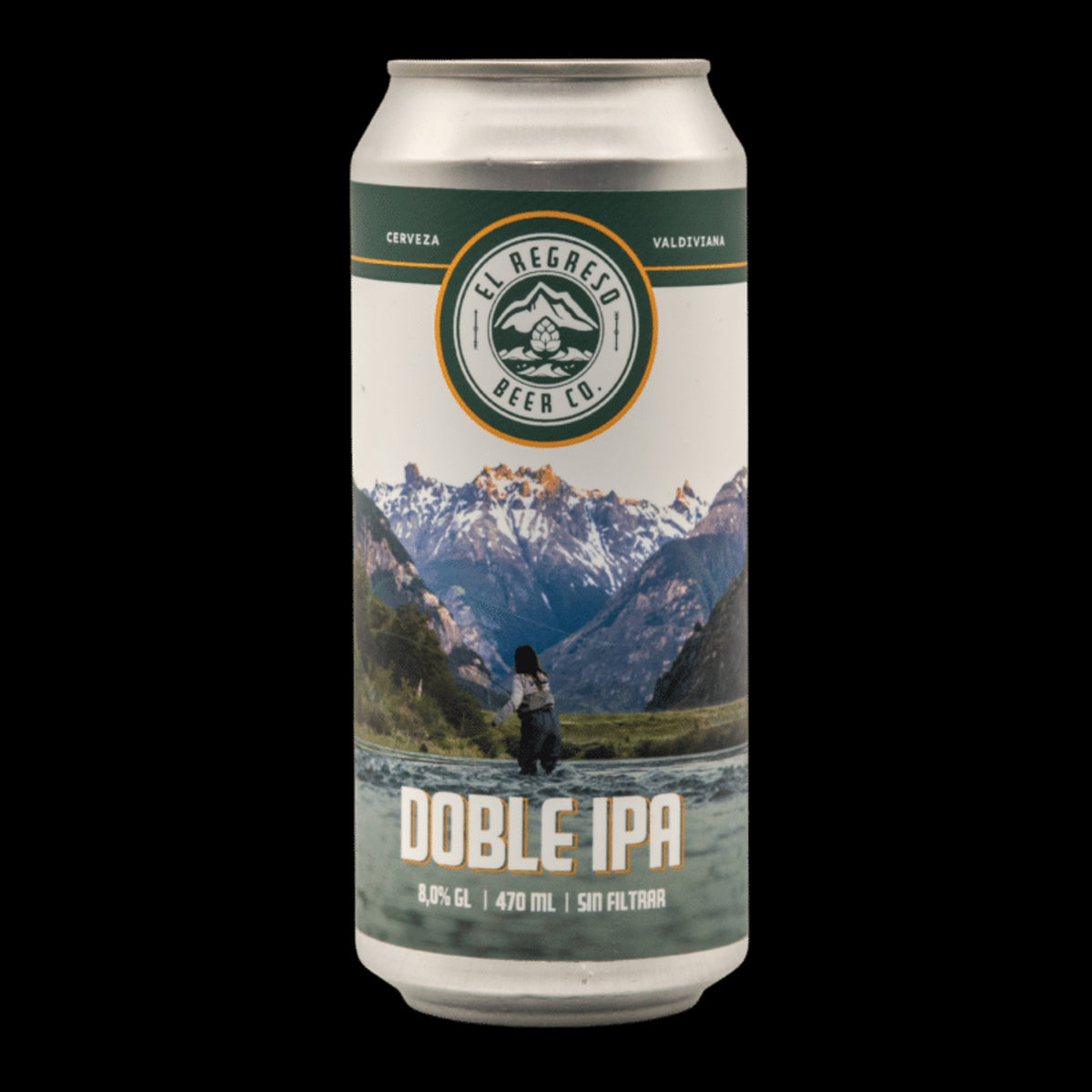 El Regreso Doble Hazy IPA 470cc - Disponible en Puerto Cervecero, Puerto Varas