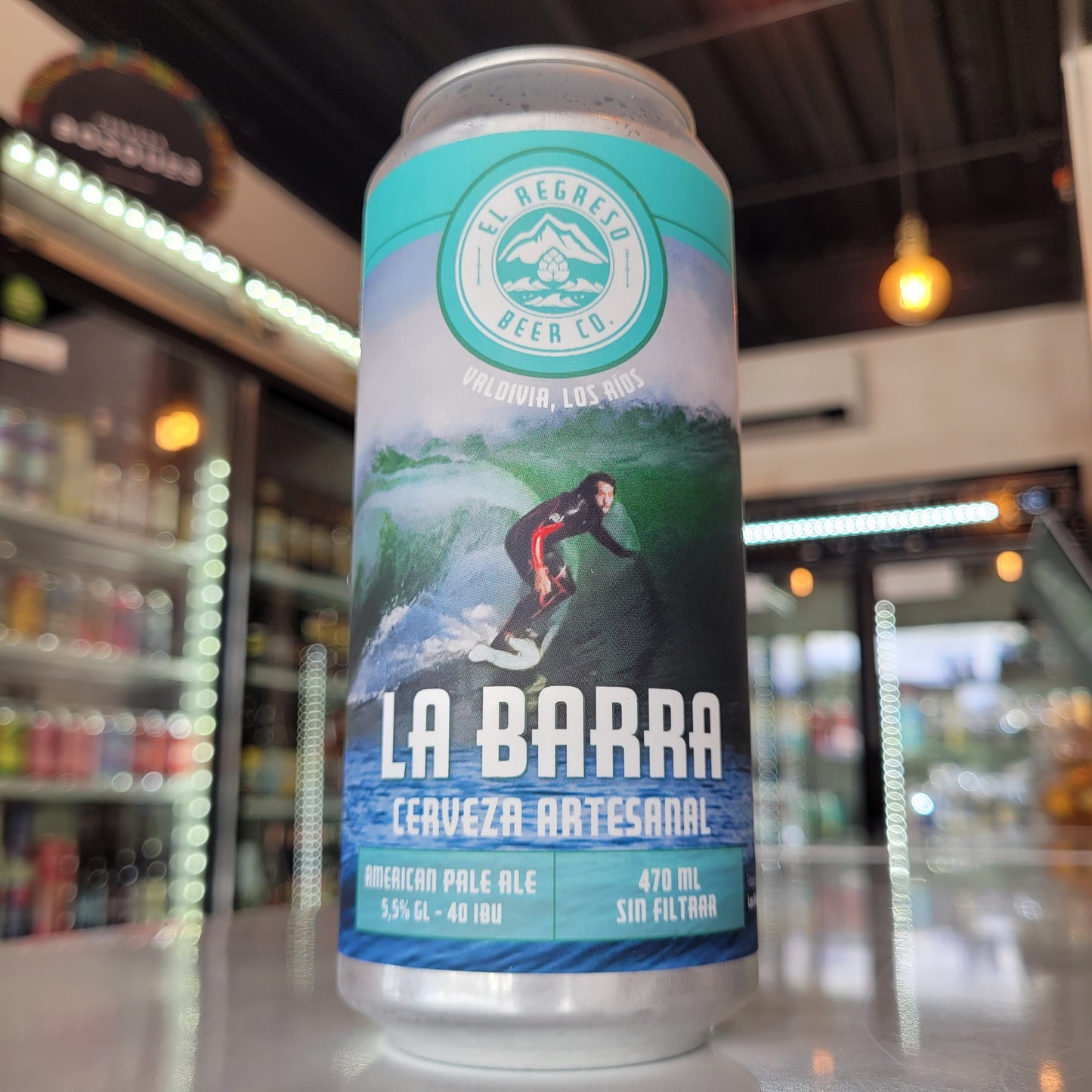 Foto de El Regreso La Barra APA 5.0% 473ml - Cerveza Artesanal en Puerto Cervecero, Puerto Varas