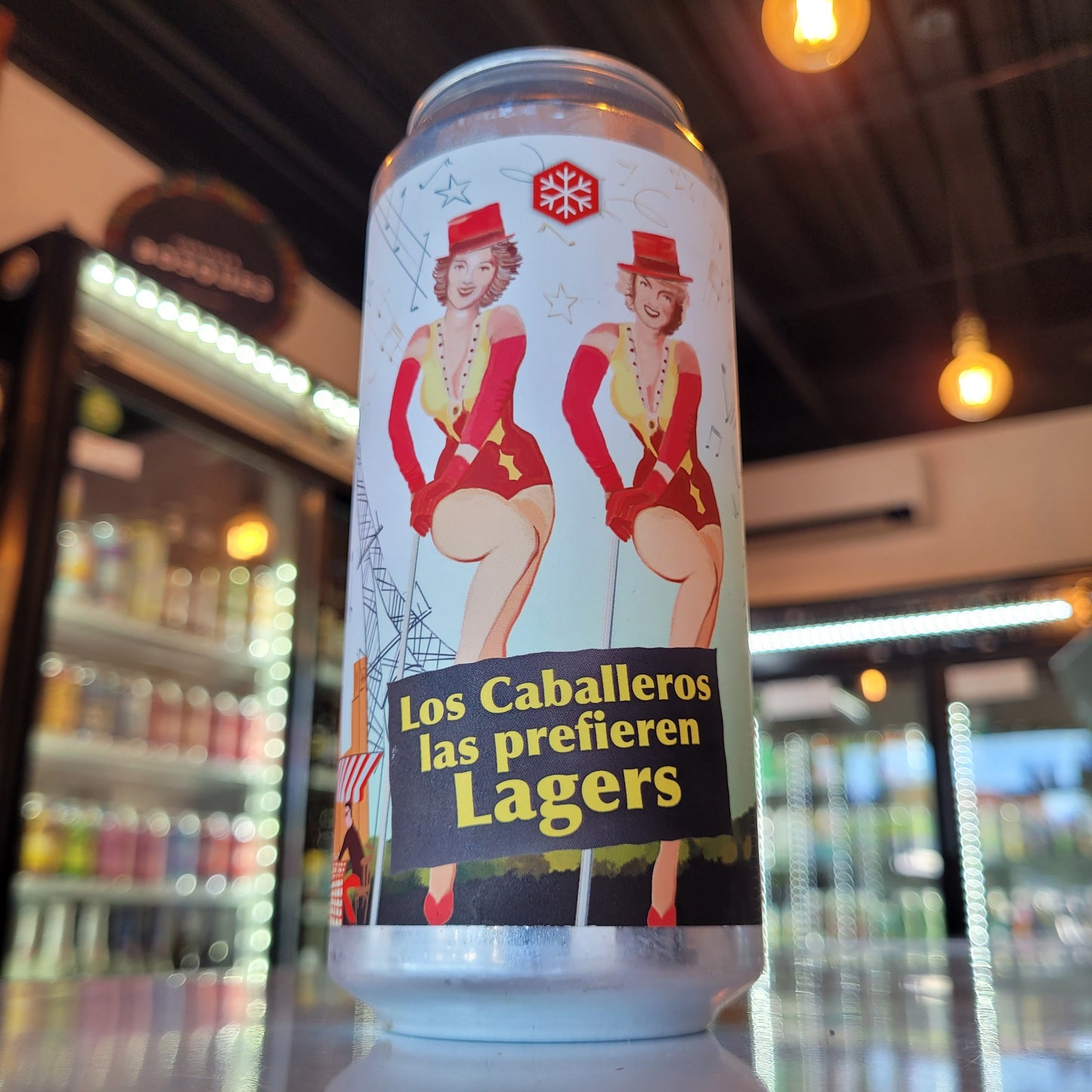 Foto de Granizo Los Caballeros las Prefieren Lagers IPL 473ml - Cerveza Artesanal en Puerto Cervecero, Puerto Varas