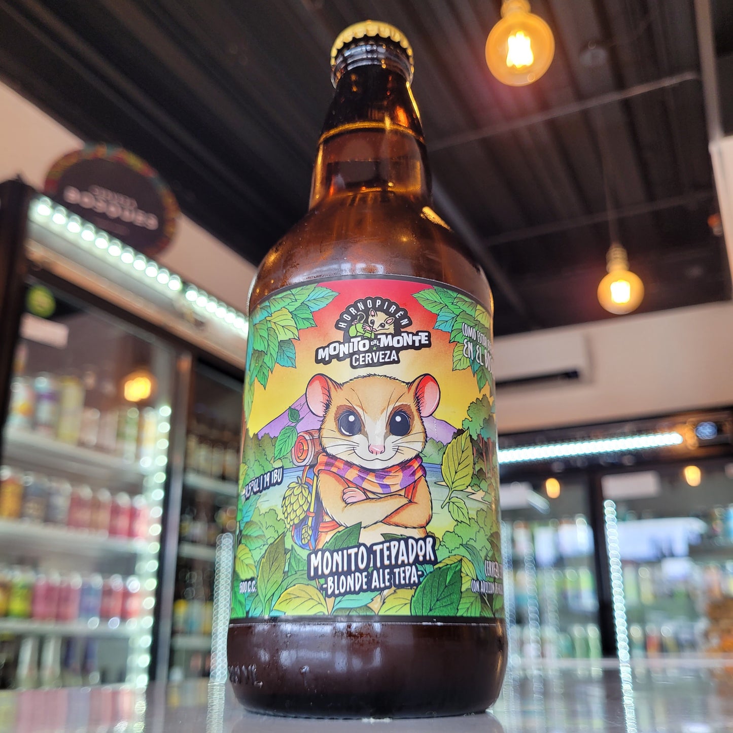Foto de Monito del Monte Monito Tepador Blonde Ale 500ml - Cerveza Artesanal en Puerto Cervecero, Puerto Varas