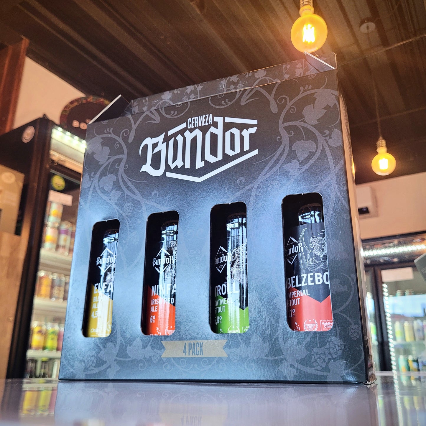 Foto de Pack 4 Cervezas Bundor Variedad 330ml - Cerveza Artesanal en Puerto Cervecero, Puerto Varas