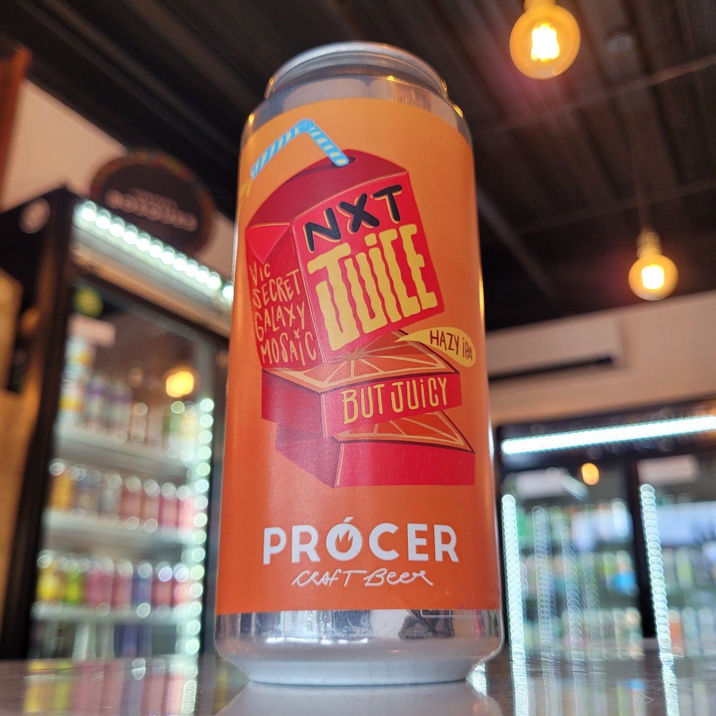 Foto de Prócer NXT Juice Hazy IPA 473ml - Cerveza Artesanal en Puerto Cervecero, Puerto Varas