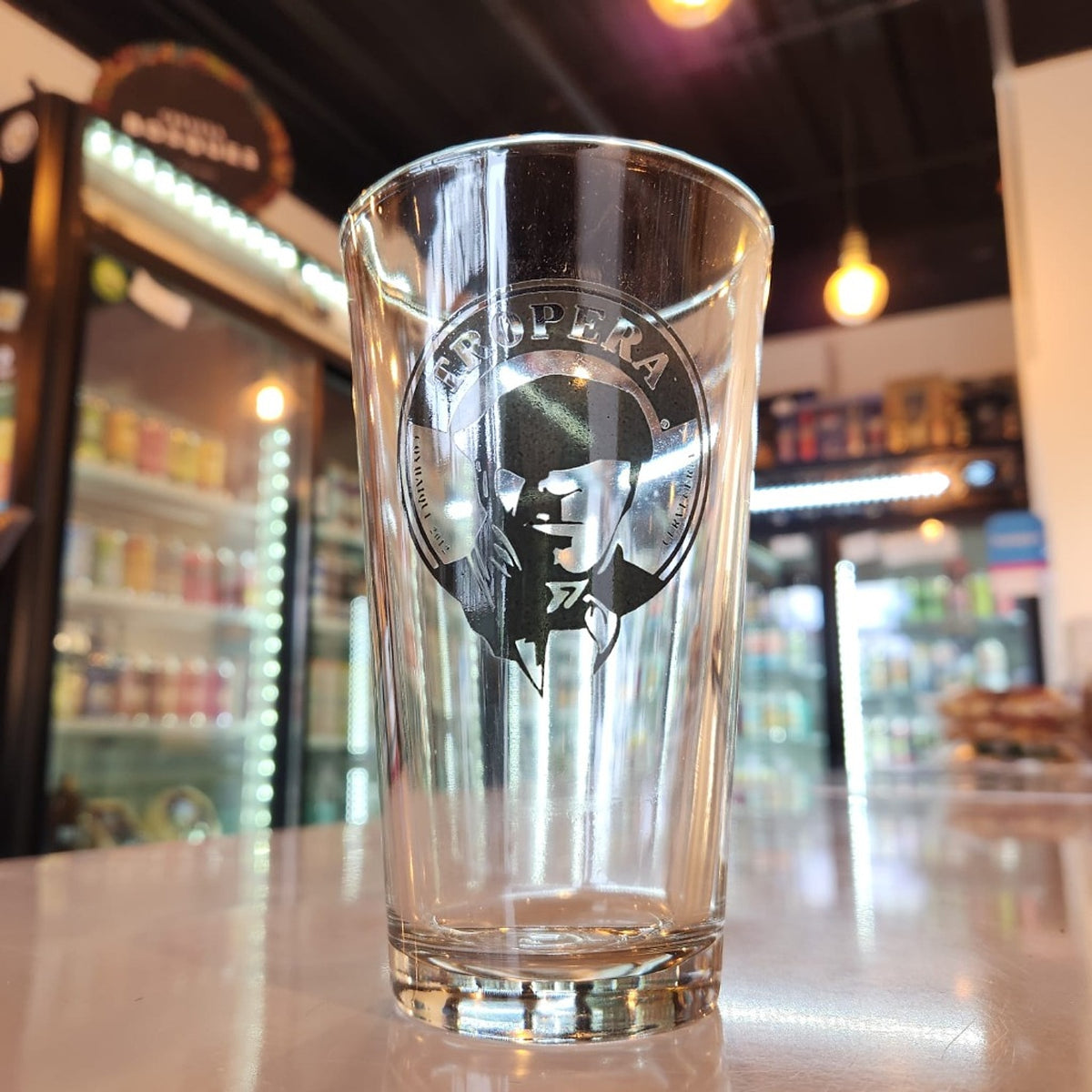 Vaso Pinta Tropera 473cc - Cervecería Tropera - Puerto Cervecero