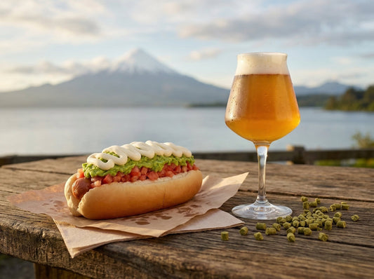 El Bajón Perfecto: Qué cerveza artesanal tomar con un Completo, un Choripán o Sopaipillas