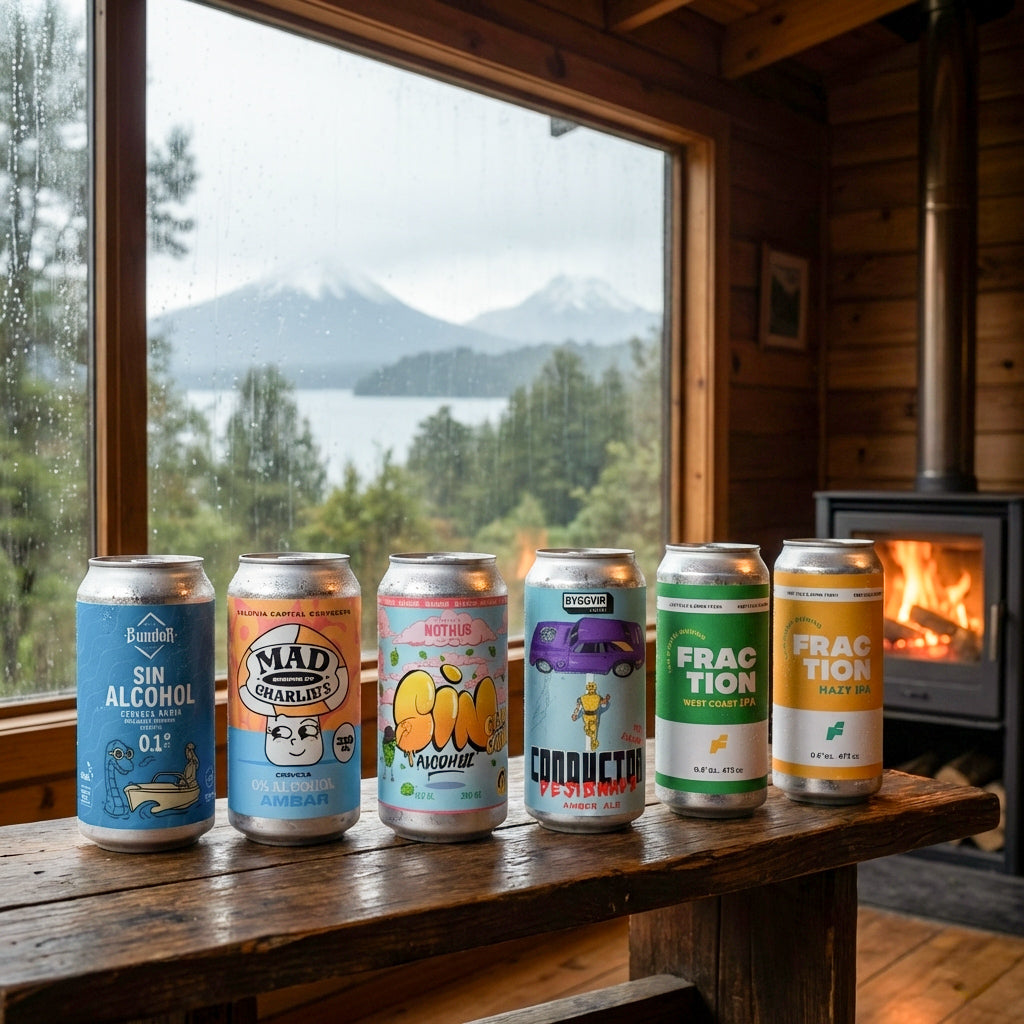 Foto de cervezas sin alcohol de Puerto Cervecero en Puerto Varas