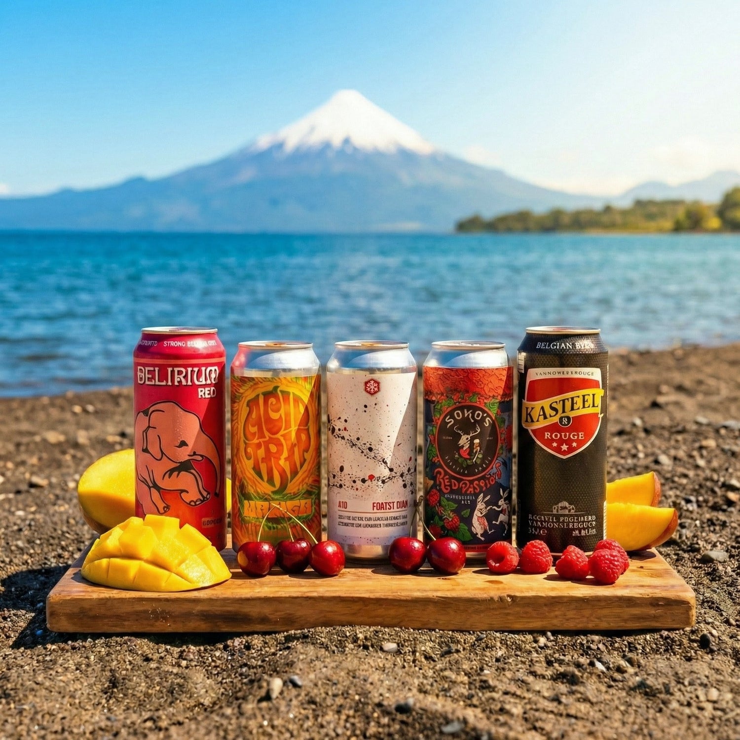 Cerveza Frutal: Una Explosión de Frescura y Color