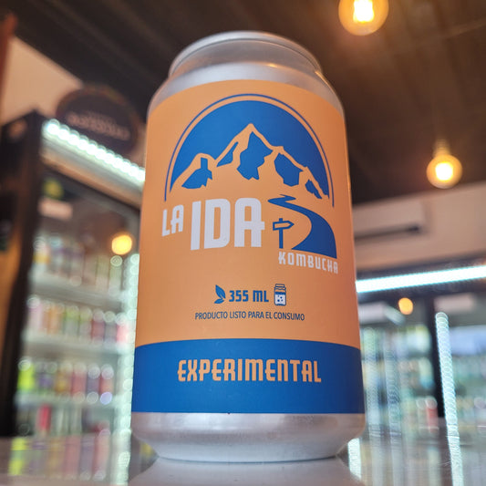 La Ida Kombucha Experimental Piña Albahaca 355ml
