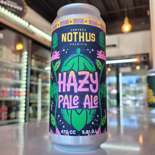 Foto de Hazy Pale Ale 470ml Nothus de Puerto Cervecero