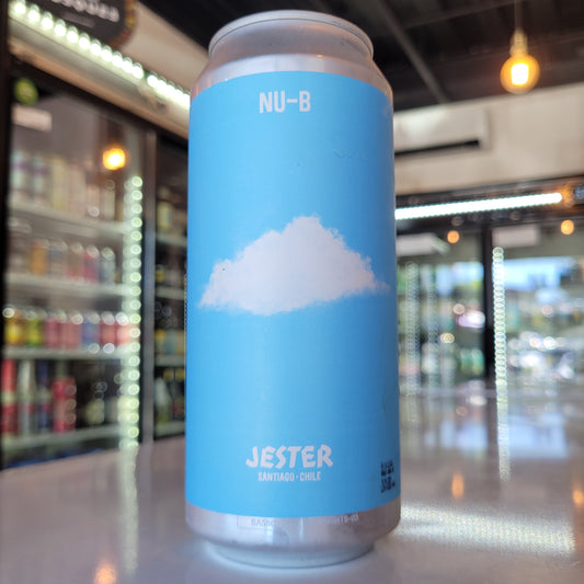 Foto de cerveza artesanal Nu-B New England Pale Ale 473ml Jester de Puerto Cervecero