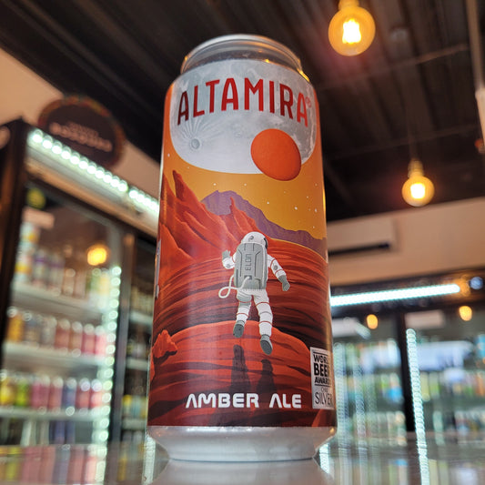 Foto de Altamira Amber Ale Amber Ale 473ml - Cerveza Artesanal en Puerto Cervecero, Puerto Varas