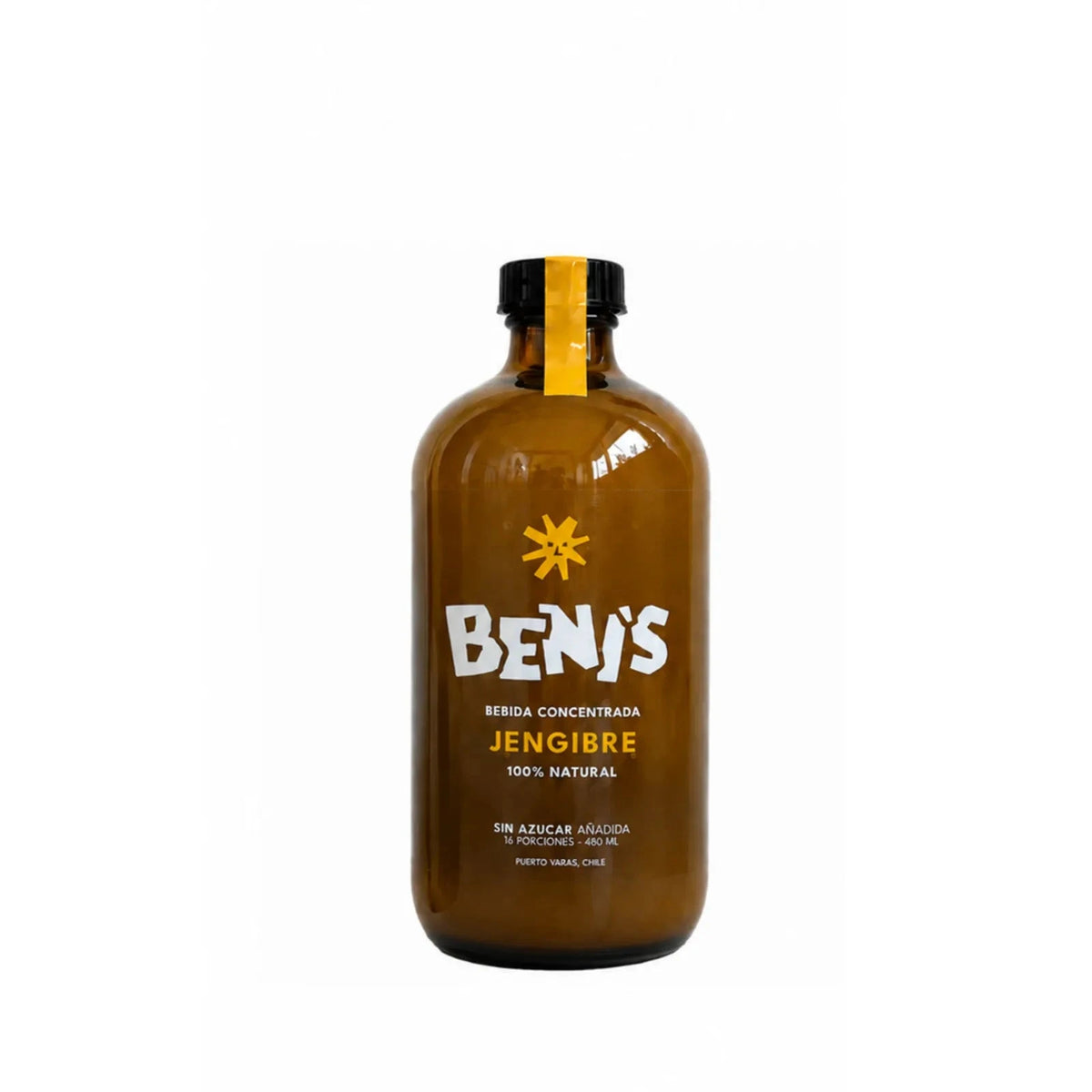 Beni's Concentrado de Jengibre y Manzana 480ml - Puerto Cervecero
