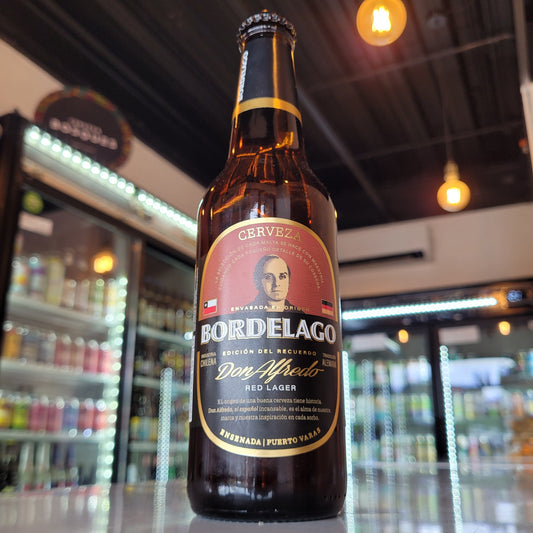 Foto de Bordelago Don Alfredo Red Lager 330ml - Cerveza Artesanal en Puerto Cervecero, Puerto Varas