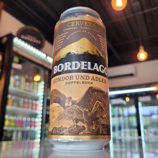 Foto de Bordelago Kondor und Adler Doppelbock 473ml - Cerveza Artesanal en Puerto Cervecero, Puerto Varas