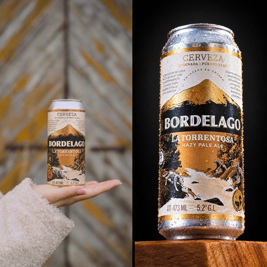 Bordelago Torrentosa Hazy Pale Ale 473cc - Disponible en Puerto Cervecero, Puerto Varas