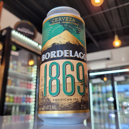 Foto de Bordelago 1869 American IPA 473ml - Cerveza Artesanal en Puerto Cervecero, Puerto Varas