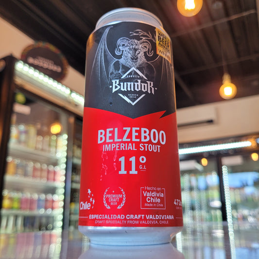 Foto de Bundor Belzeboo Imperial Stout 473ml - Cerveza Artesanal en Puerto Cervecero, Puerto Varas