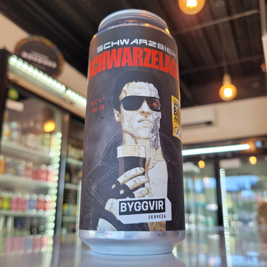 Foto de Byggvir Schwarzelager Dark Lager 473ml - Cerveza Artesanal en Puerto Cervecero, Puerto Varas