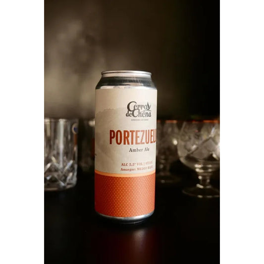 Cerros de Chena Portezuelo Amber Ale 473cc - Disponible en Puerto Cervecero, Puerto Varas