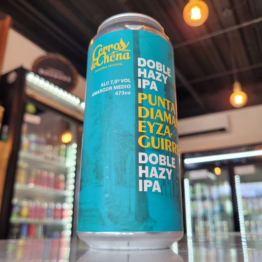 Foto de Cerros de Chena Punta Diamante Double Hazy IPA 473ml - Cerveza Artesanal en Puerto Cervecero, Puerto Varas