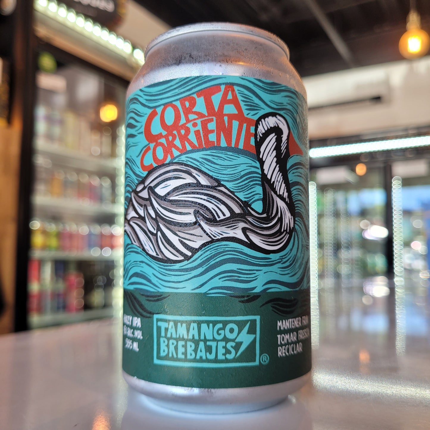 Foto de corta corriente tamango brebajes 355ml hazy ipa de Puerto Cervecero en Puerto Varas