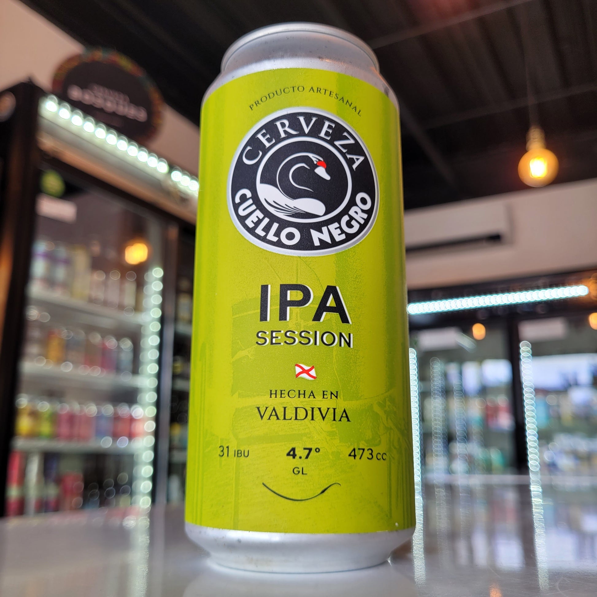 Foto de Cuello Negro IPA Session Session IPA 4.5% 473ml - Cerveza Artesanal en Puerto Cervecero, Puerto Varas