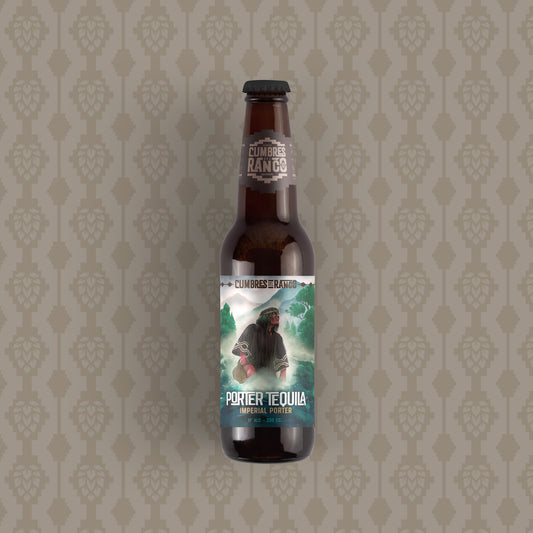 Cumbres del Ranco Porter Tequila 473cc - Disponible en Puerto Cervecero, Puerto Varas