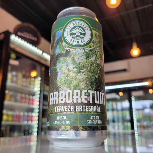 Foto de El Regreso Arboretum Kölsch 473ml - Cerveza Artesanal en Puerto Cervecero, Puerto Varas