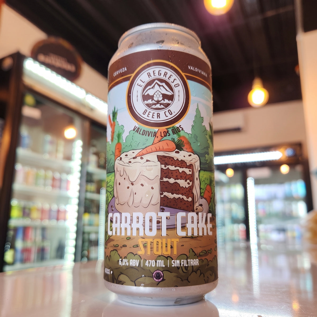 Cerveza El Regreso Carrot Cake Stout 470cc - Puerto Cervecero