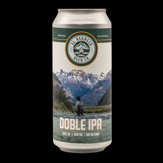 El Regreso Doble Hazy IPA 470cc - Disponible en Puerto Cervecero, Puerto Varas
