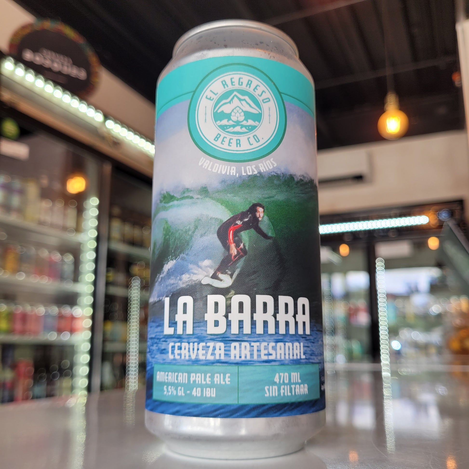 Foto de El Regreso La Barra APA 5.0% 473ml - Cerveza Artesanal en Puerto Cervecero, Puerto Varas