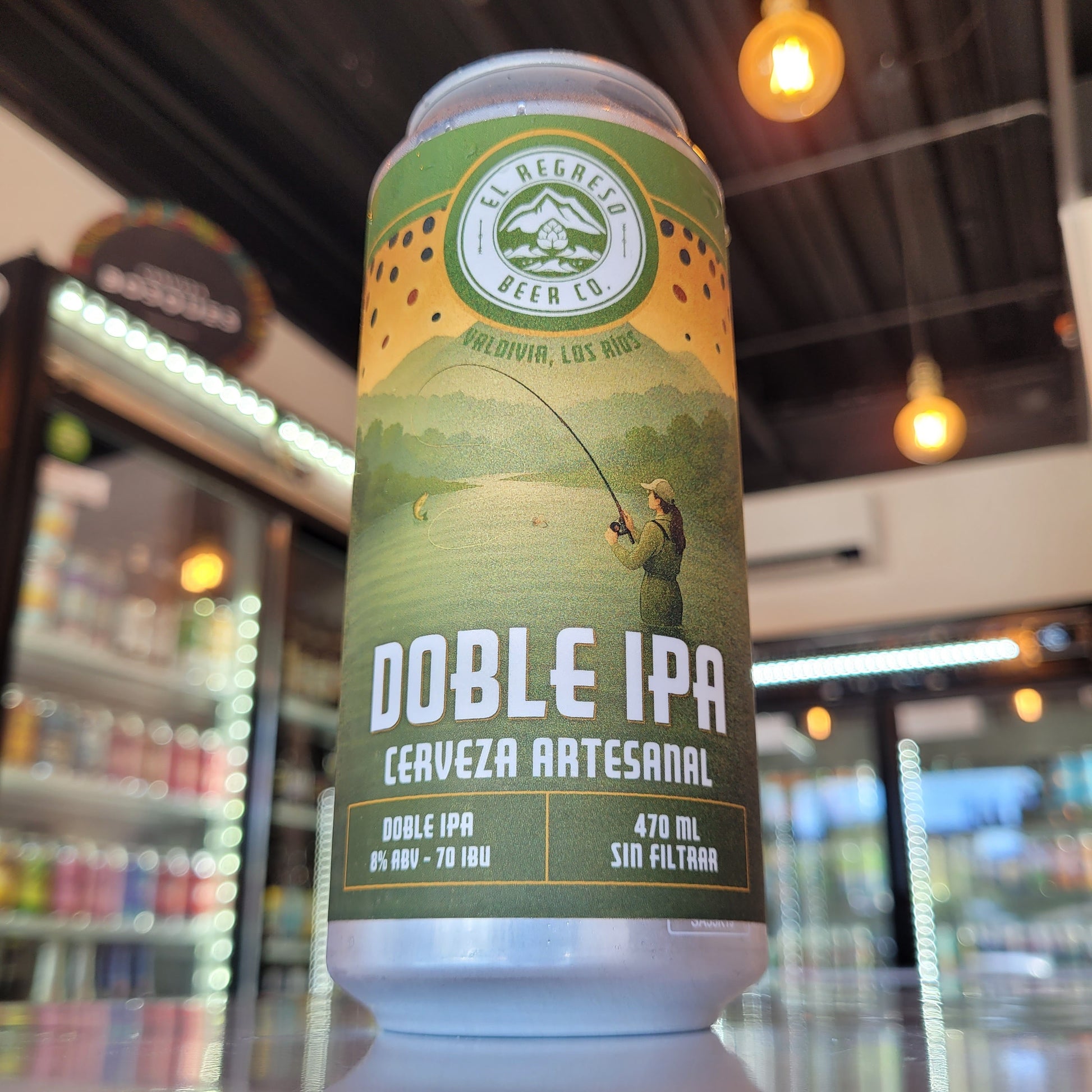 Foto de El Regreso Doble IPA Double IPA 473ml - Cerveza Artesanal en Puerto Cervecero, Puerto Varas