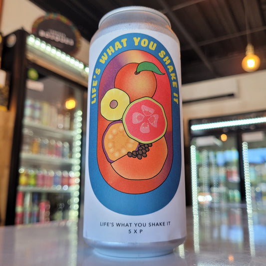 Foto de Evil Twin Brewing NYC Life's What You Shake It Milkshake IPA 473ml - Cerveza Artesanal en Puerto Cervecero, Puerto Varas