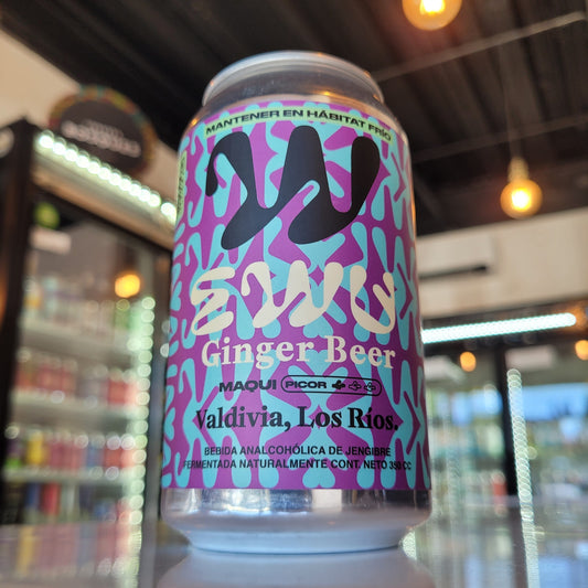 Foto de Ewu Ginger Beer Maqui Sin Alcohol 355ml - Cerveza Artesanal en Puerto Cervecero, Puerto Varas