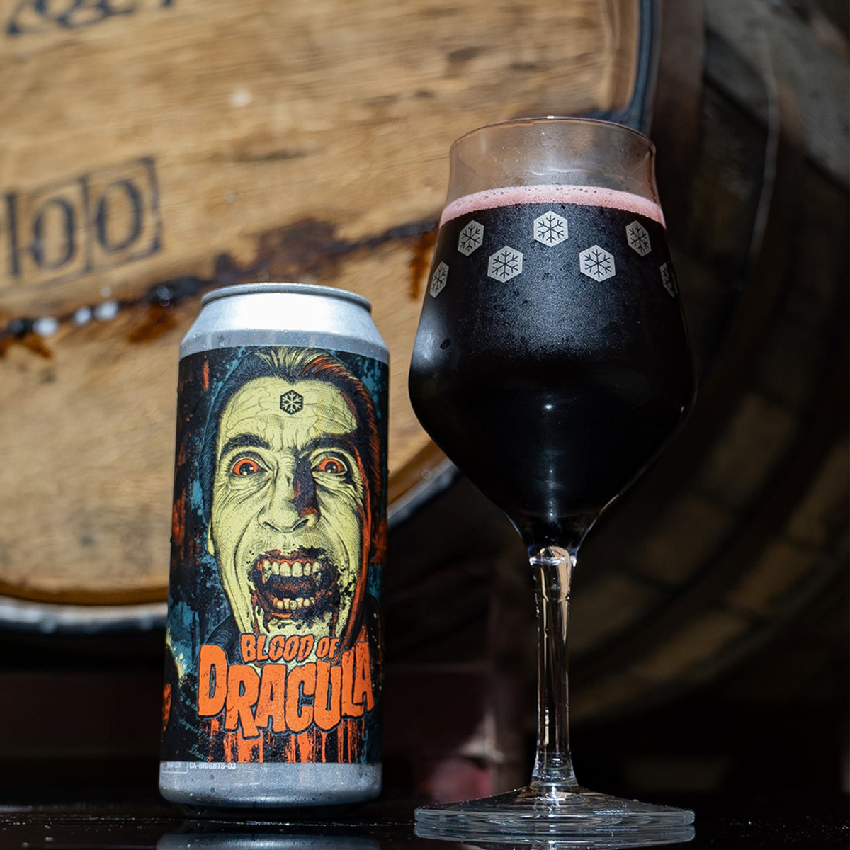 Granizo Blood of Dracula Imperial Stout BA 473cc - Disponible en Puerto Cervecero, Puerto Varas