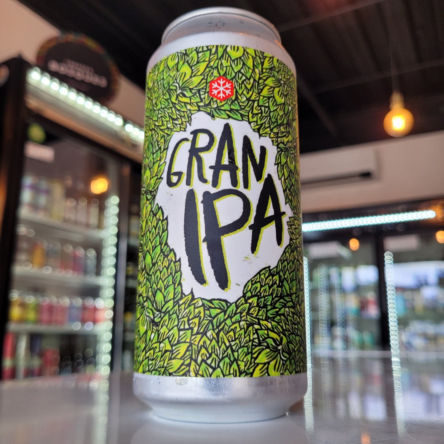 Foto de Granizo Gran IPA IPA 7.5% 473ml - Cerveza Artesanal en Puerto Cervecero, Puerto Varas