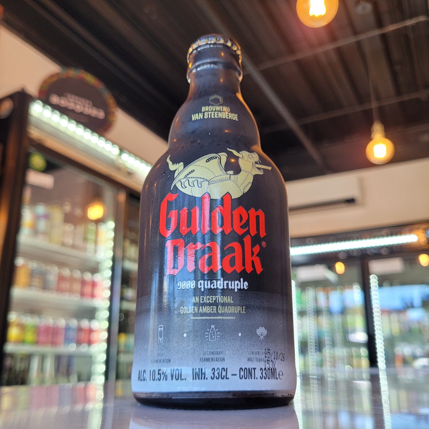 Foto de Gulden Draak 9000 Quadruple 330ml - Cerveza Artesanal en Puerto Cervecero, Puerto Varas