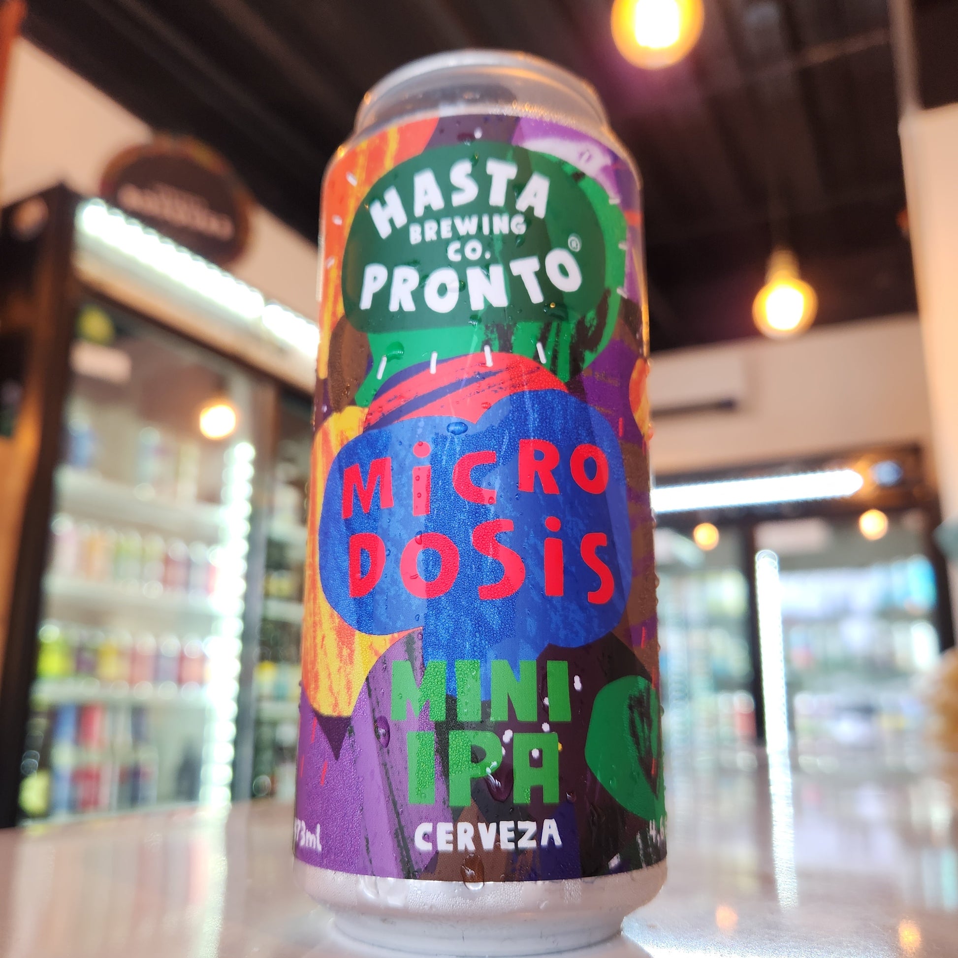 Foto de Hasta Pronto Microdosis Mini IPA 473ml - Cerveza Artesanal en Puerto Cervecero, Puerto Varas