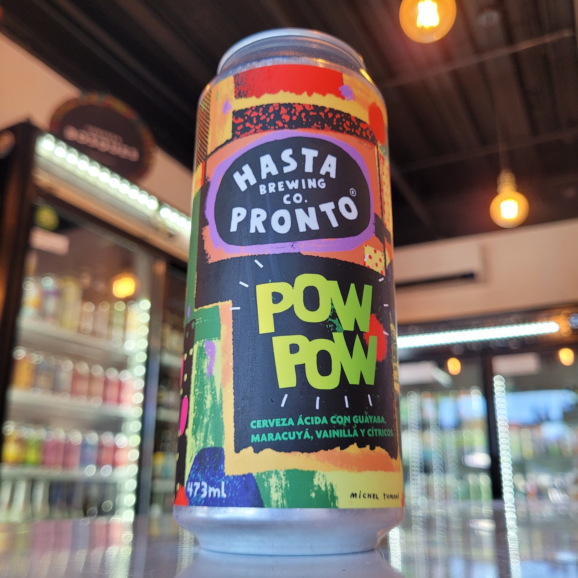 Foto de Hasta Pronto Pow Pow Sour Ale 473ml - Cerveza Artesanal en Puerto Cervecero, Puerto Varas