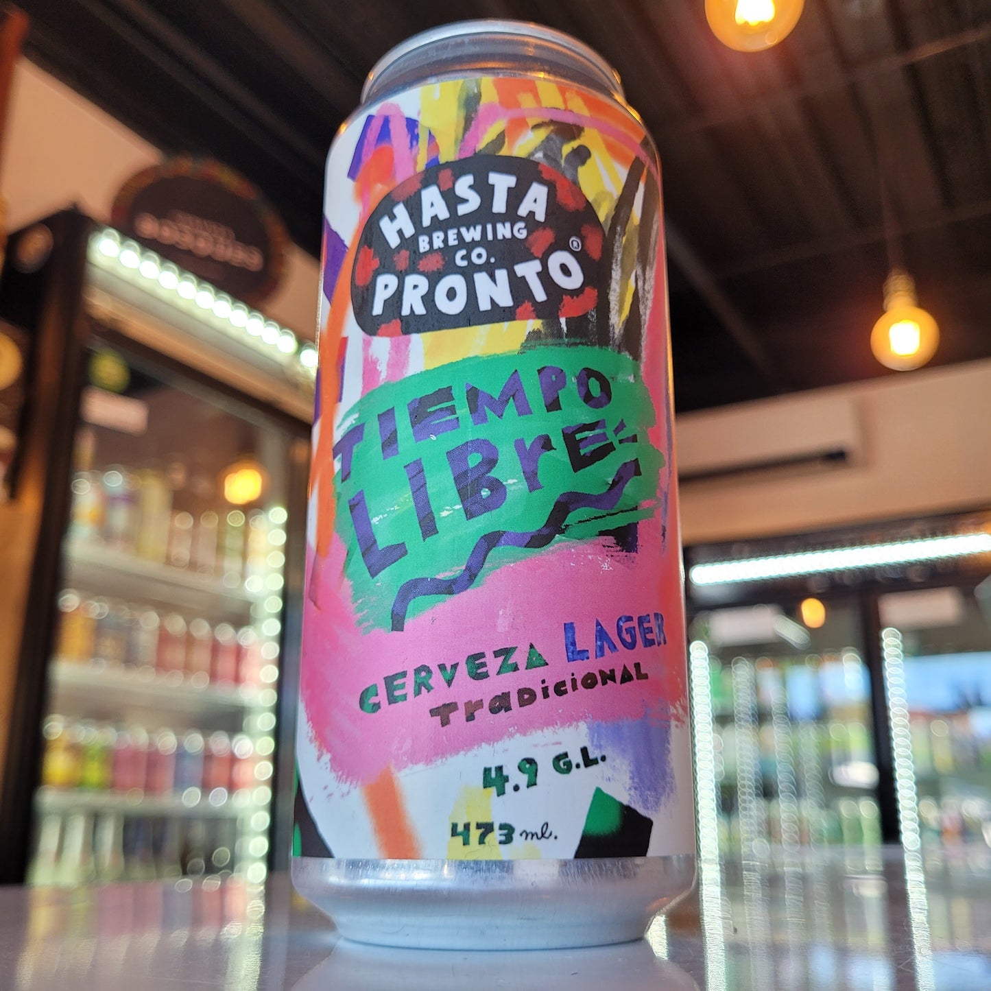 Foto de Hasta Pronto Tiempo Libre Lager Tradicional 473ml - Cerveza Artesanal en Puerto Cervecero, Puerto Varas