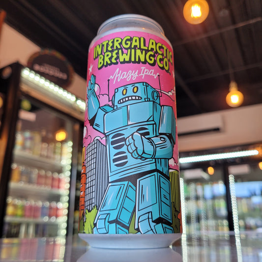 Foto de Intergalactic Hazy IPA 473ml - Cerveza Artesanal en Puerto Cervecero, Puerto Varas