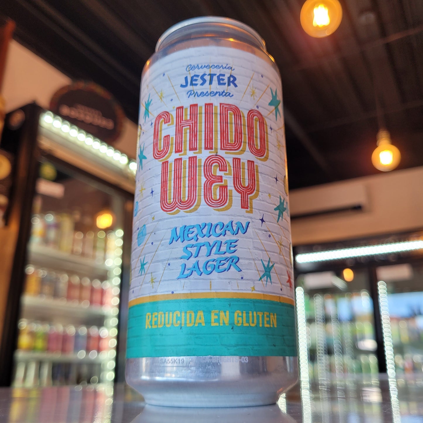 Foto de Jester Chido Wey Mexican Lager 473ml - Cerveza Artesanal en Puerto Cervecero, Puerto Varas