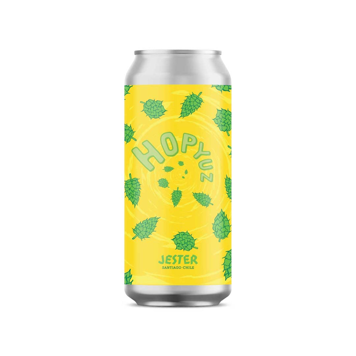 Jester Hopyuz Hazy IPA 473cc - Disponible en Puerto Cervecero, Puerto Varas