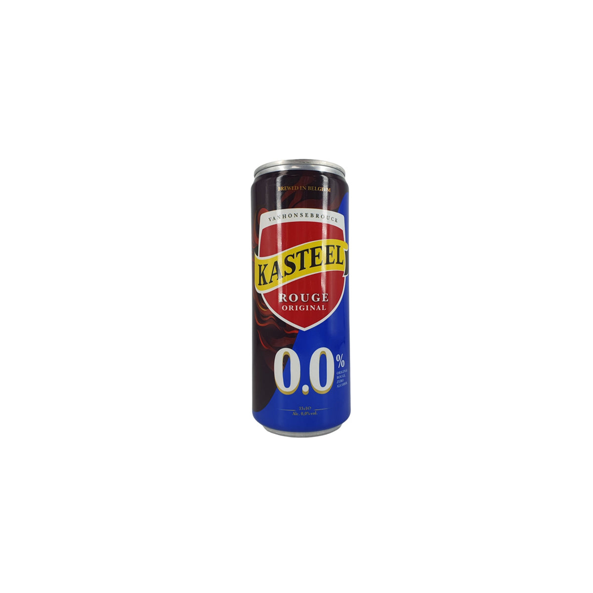 Kasteel Rouge 0,0% Sin Alcohol 330cc - Disponible en Puerto Cervecero, Puerto Varas