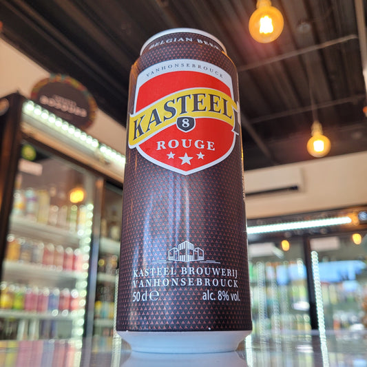 Foto de Kasteel Rouge Belgian Cherry Beer Lata 500ml - Cerveza Artesanal en Puerto Cervecero, Puerto Varas