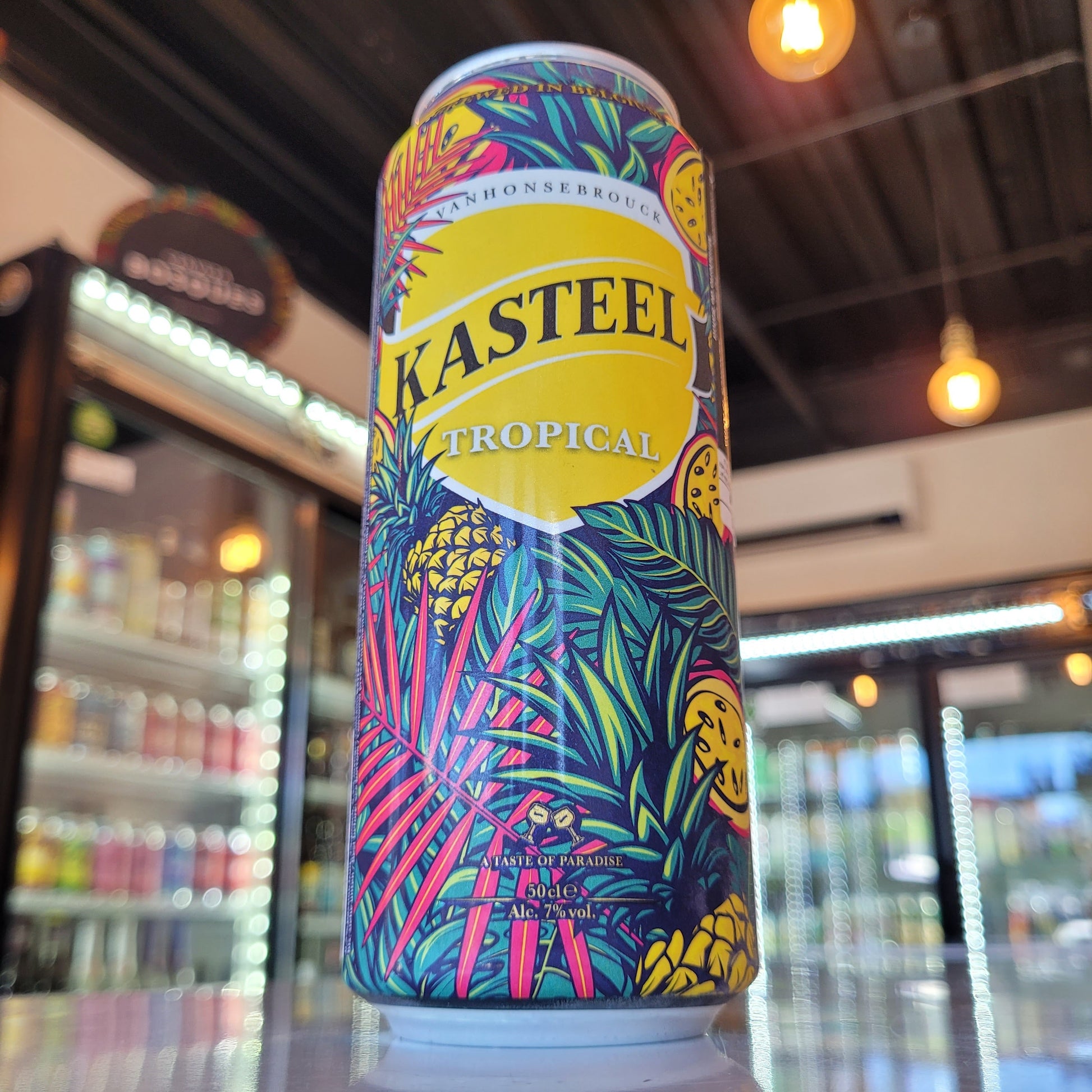 Foto de Kasteel Tropical Belgian Pineapple Beer 500ml - Cerveza Artesanal en Puerto Cervecero, Puerto Varas