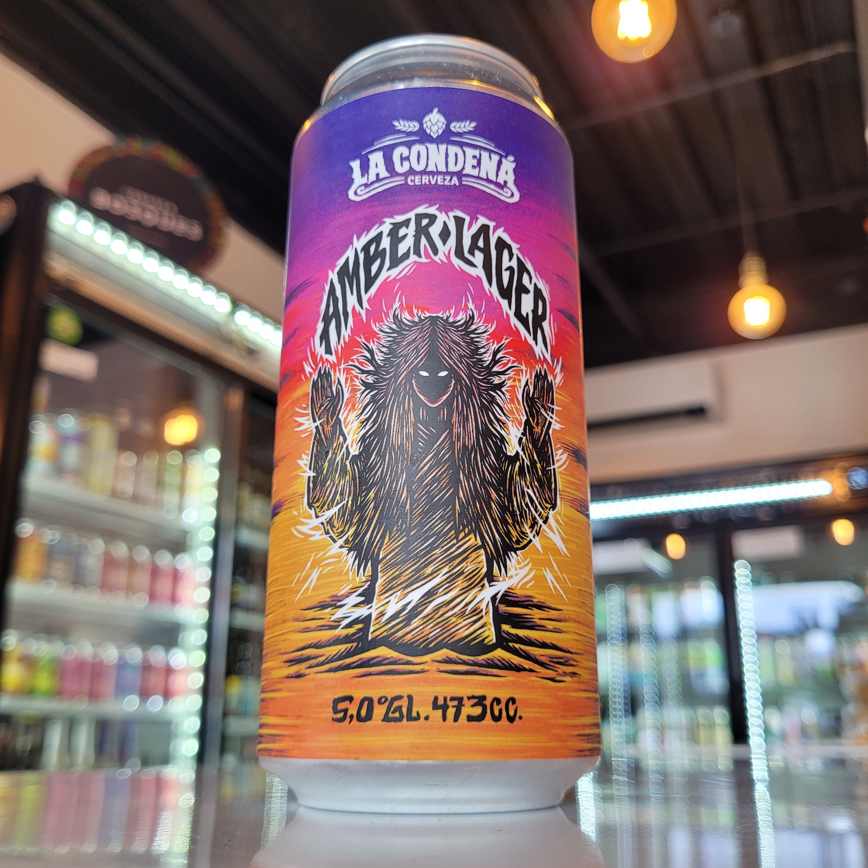 La Condená Amber Lager 473ml - Puerto Cervecero.