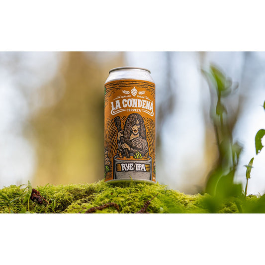 La Condená Rayos y Centenos Rye IPA 473cc - Disponible en Puerto Cervecero, Puerto Varas